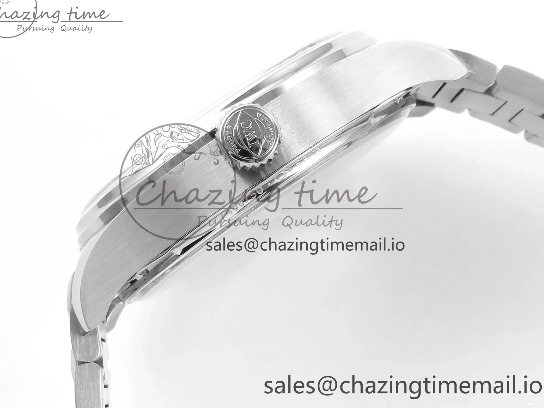 MIROTIME 0324 Portugieser Auto IWC0562A APSF 1:1 Best Edition White RG Dial on SS Bracelet A Unique 6991